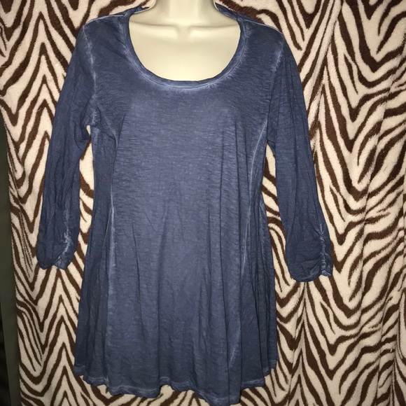 Style & Co. Tops - Style&co small blue sleep 😴 shirt 💕